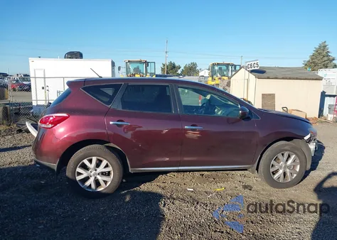 2013 Nissan Murano S z USA, uszkodzony, nr VIN JN8AZ1MWXDW323199